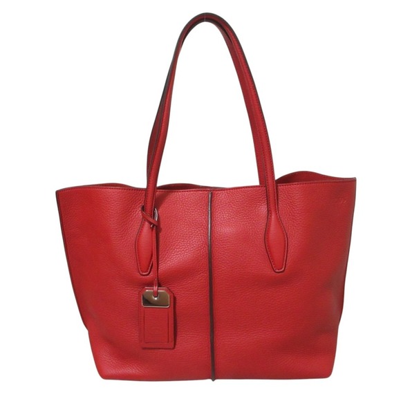 OTHERS Handbags - TOD'S Joy Leather Tote Bag/Shoulder Bag, Red, Women's